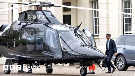 Starmer cancels Sunak's £40m helicopter contract .